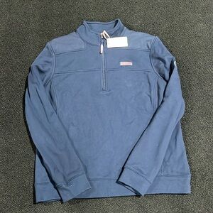 NWT women’s navy vineyard vines quarter zip, XL